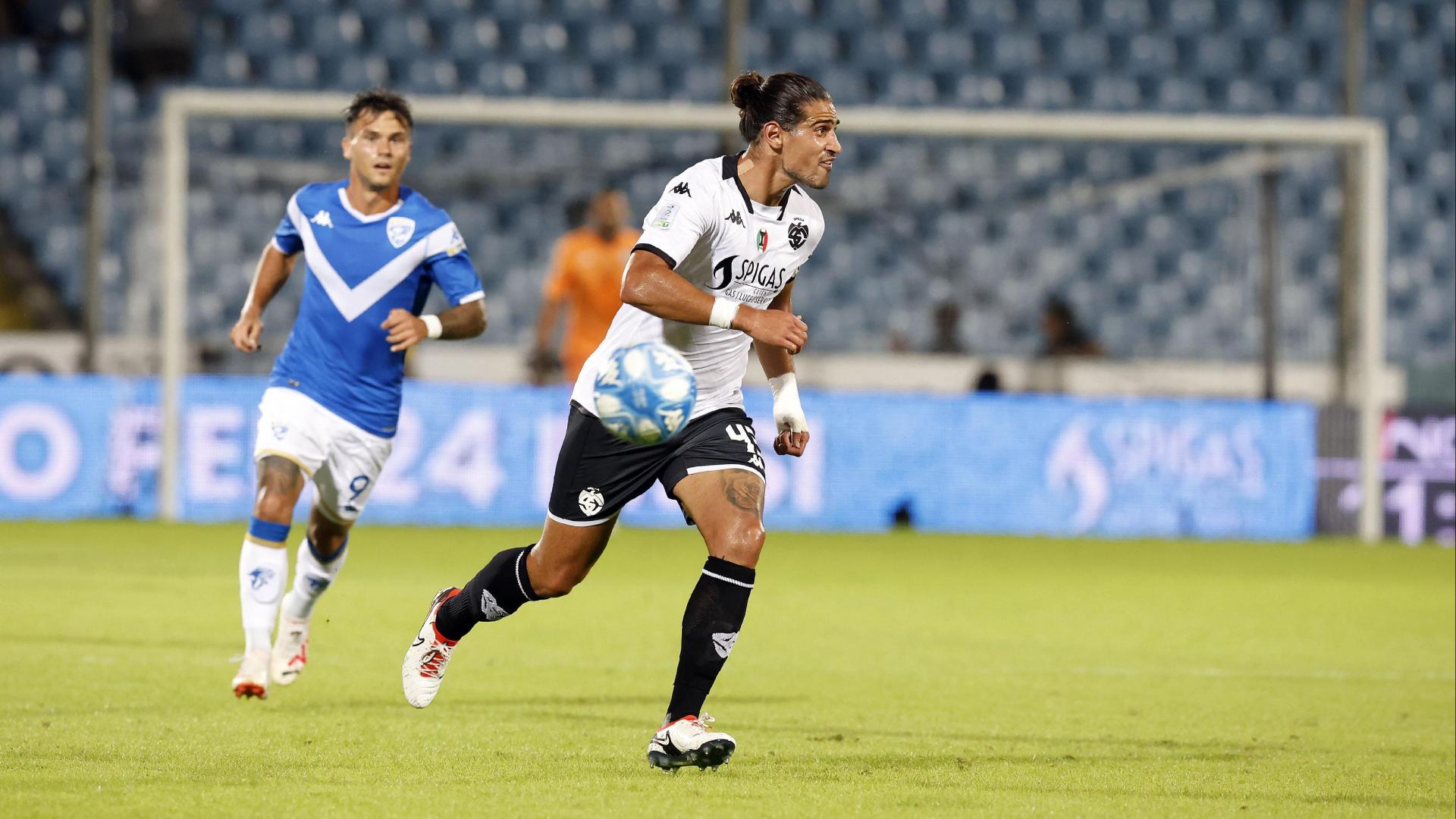 La fotogallery di Spezia-Brescia