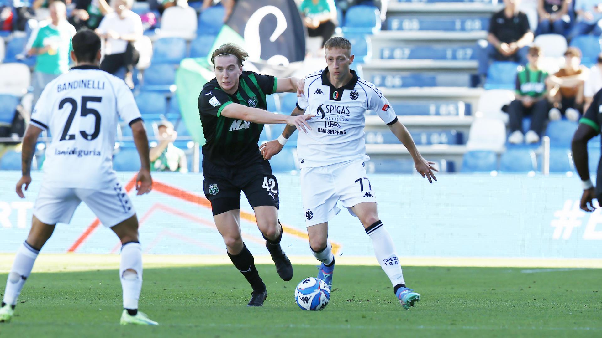 La fotogallery di Sassuolo-Spezia