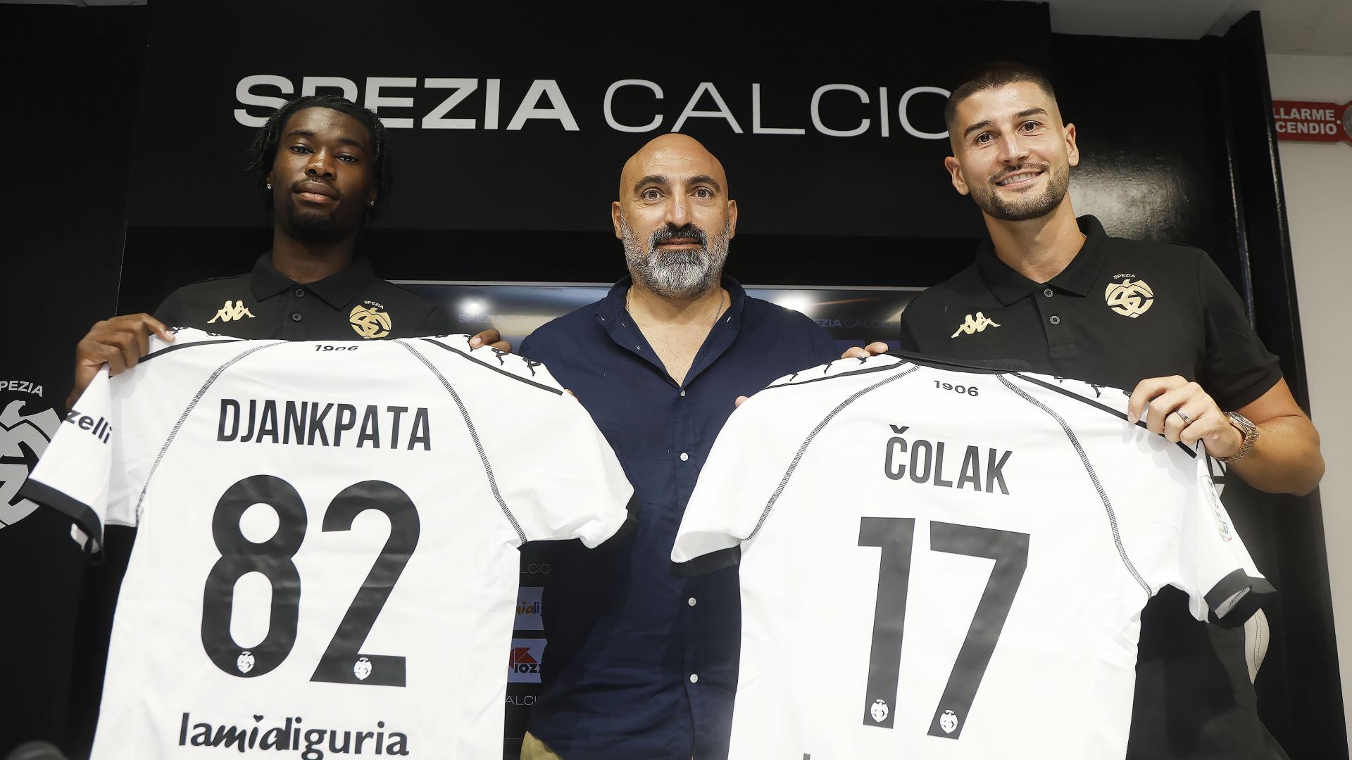 Official presentation of Antonio Čolak and Halid Djankpata