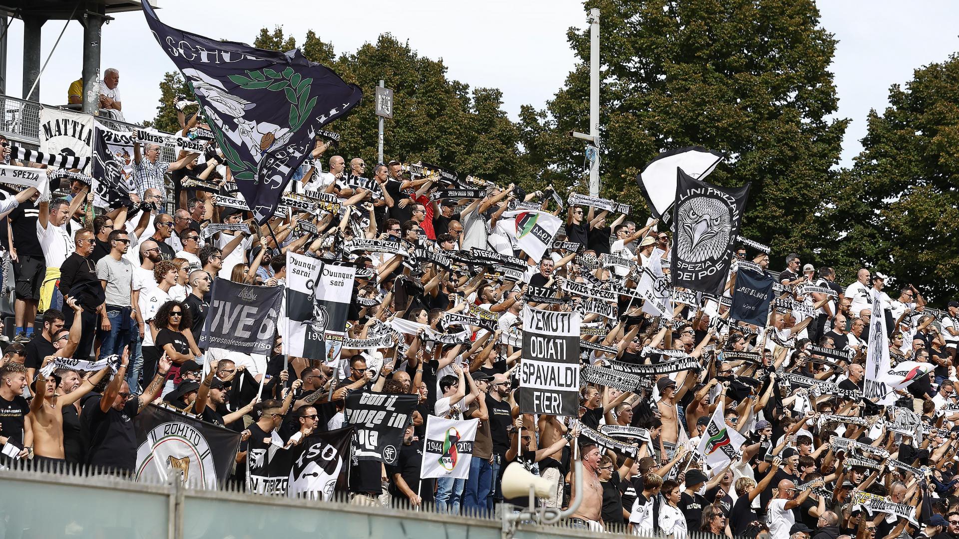 Spezia-Carrarese: curva Ferrovia già sold out!