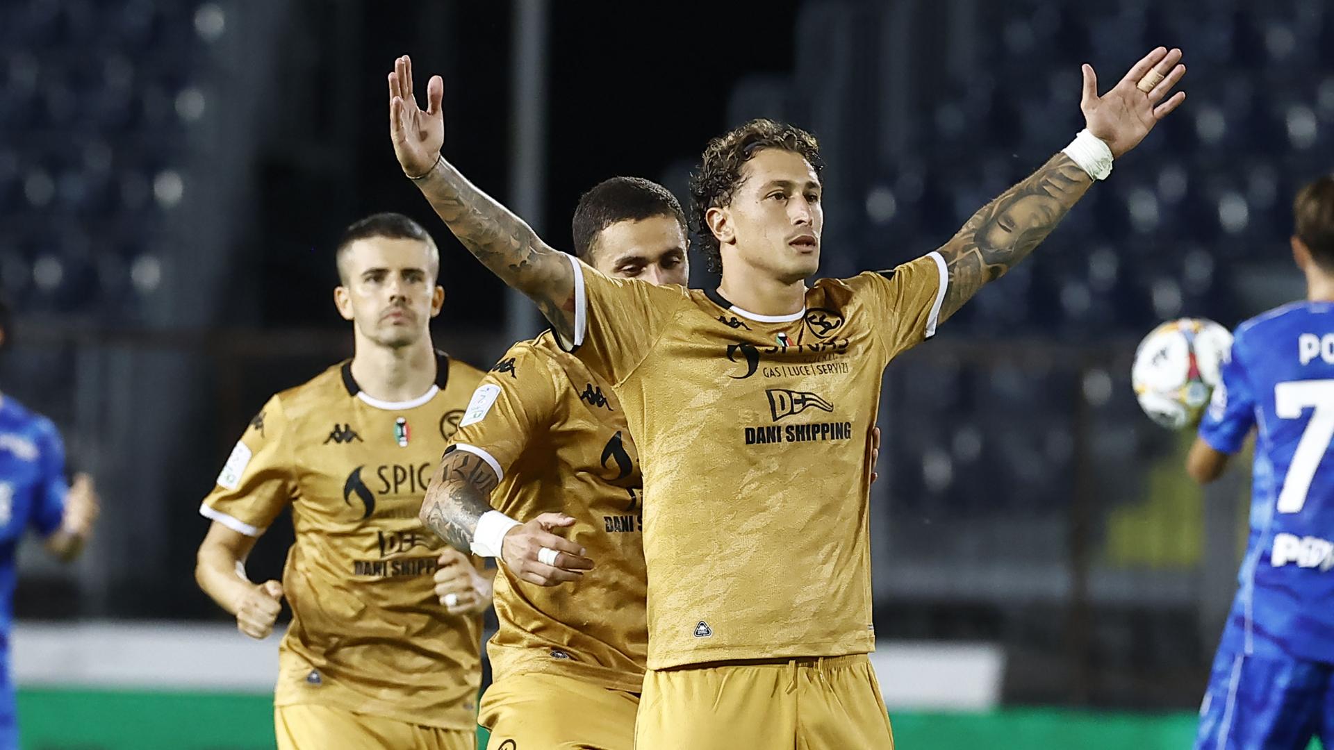 EMPOLI - SPEZIA 1-1: gli highlights
