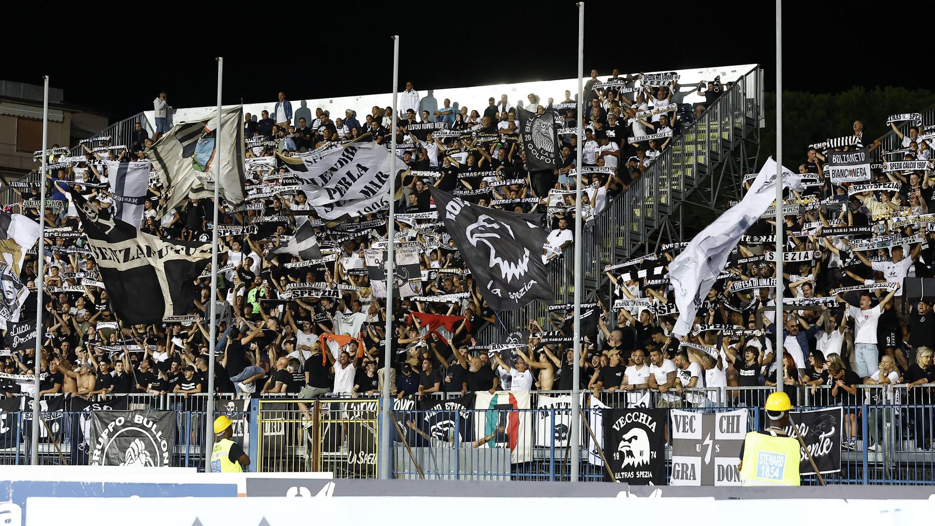 Venezia-Spezia: info settore ospiti