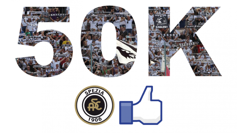 Spezia Calcio on Facebook : 50.000 grazie!!!