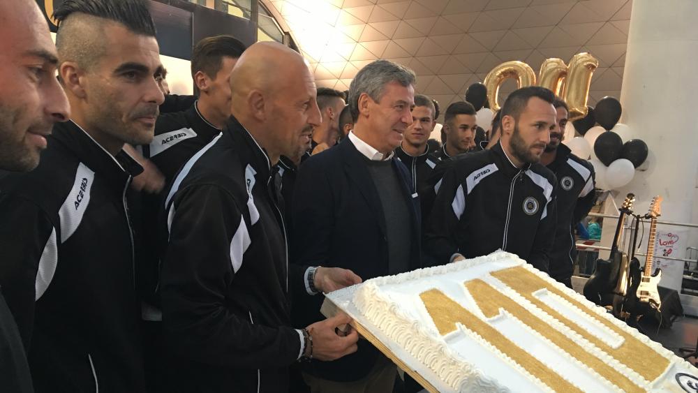 Bagno di folla per i 110 anni dello Spezia Calcio