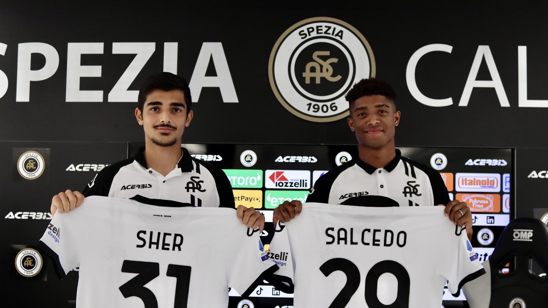 Eddie Salcedo and Aimar Sher: press conference of the young Eagles