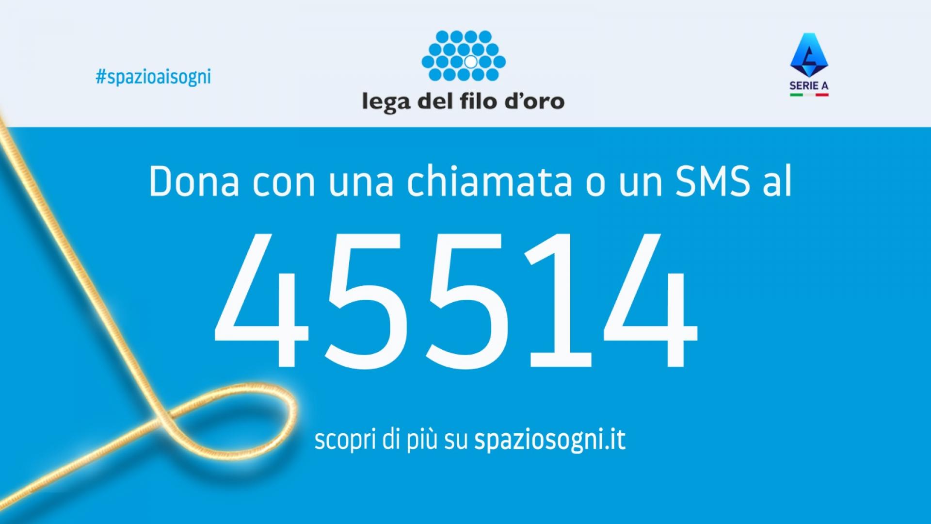 Lega del Filo d'Oro - Campagna di raccolta fondi "Spazio ai sogni"