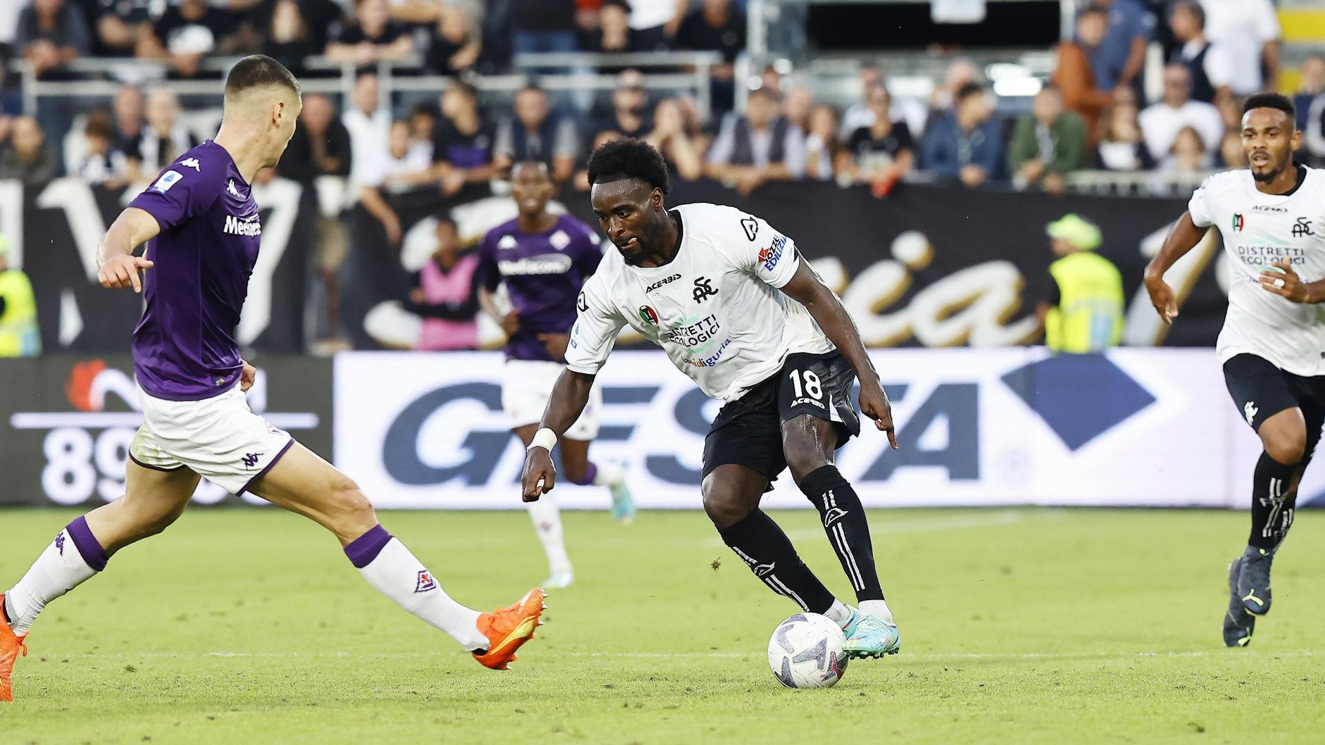 SPEZIA-FIORENTINA 1-2: highlights