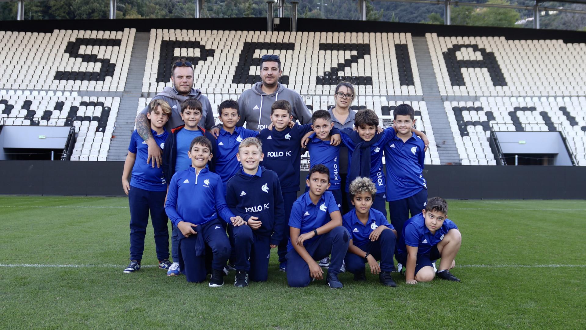Open doors at Picco: guest appearance by the Follo soccer school
