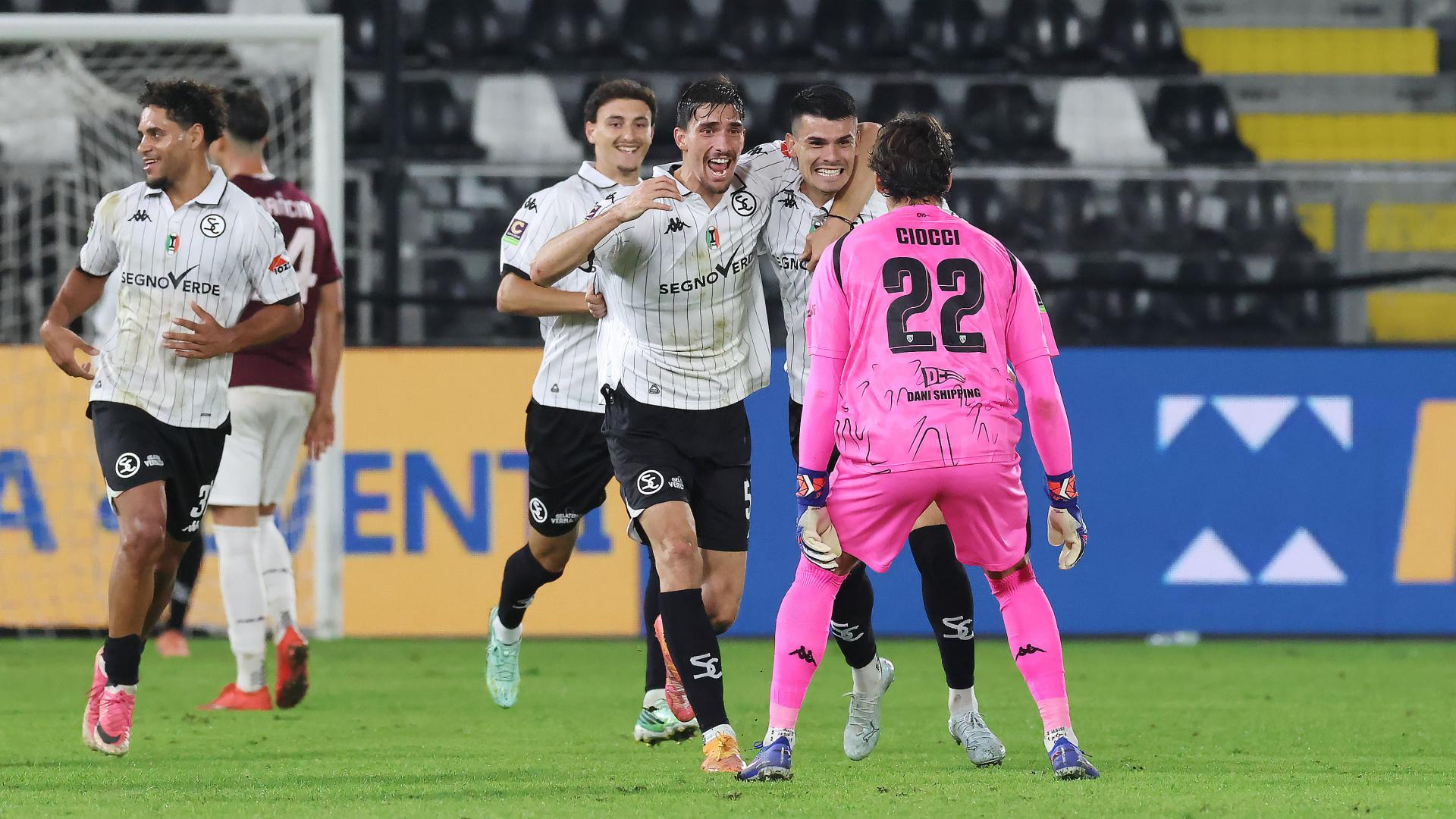 SPEZIA - LIVORNO 2-1: gli highlights
