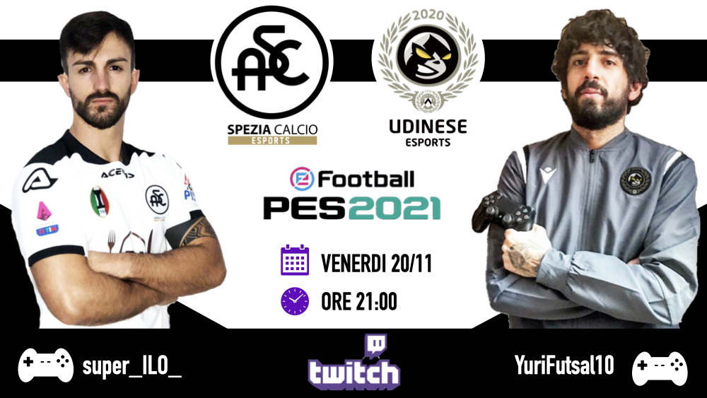 Spezia Calcio Esports: Domani show match contro l'Udinese