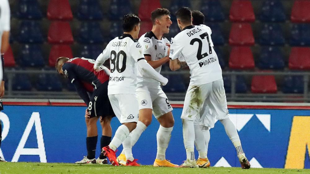 BOLOGNA - SPEZIA 2-4: gli highlights