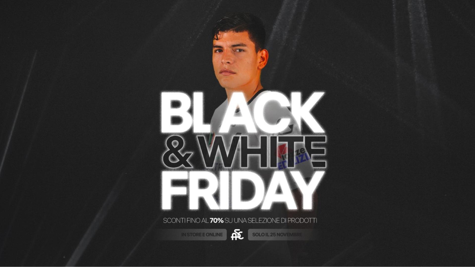 Black & White Friday: imperdibili sconti fino al 70%