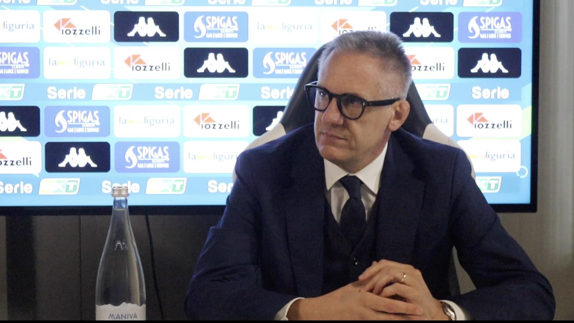 The words of CEO Andrea Gazzoli at the end of Spezia-Ternana