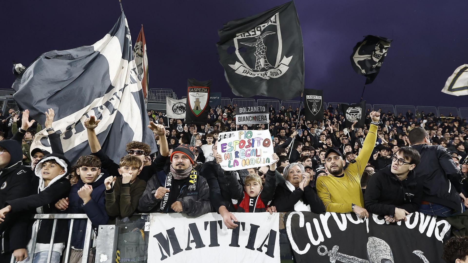 Spezia-Mantova: vendita attiva dalle 17 di venerdì 20 dicembre