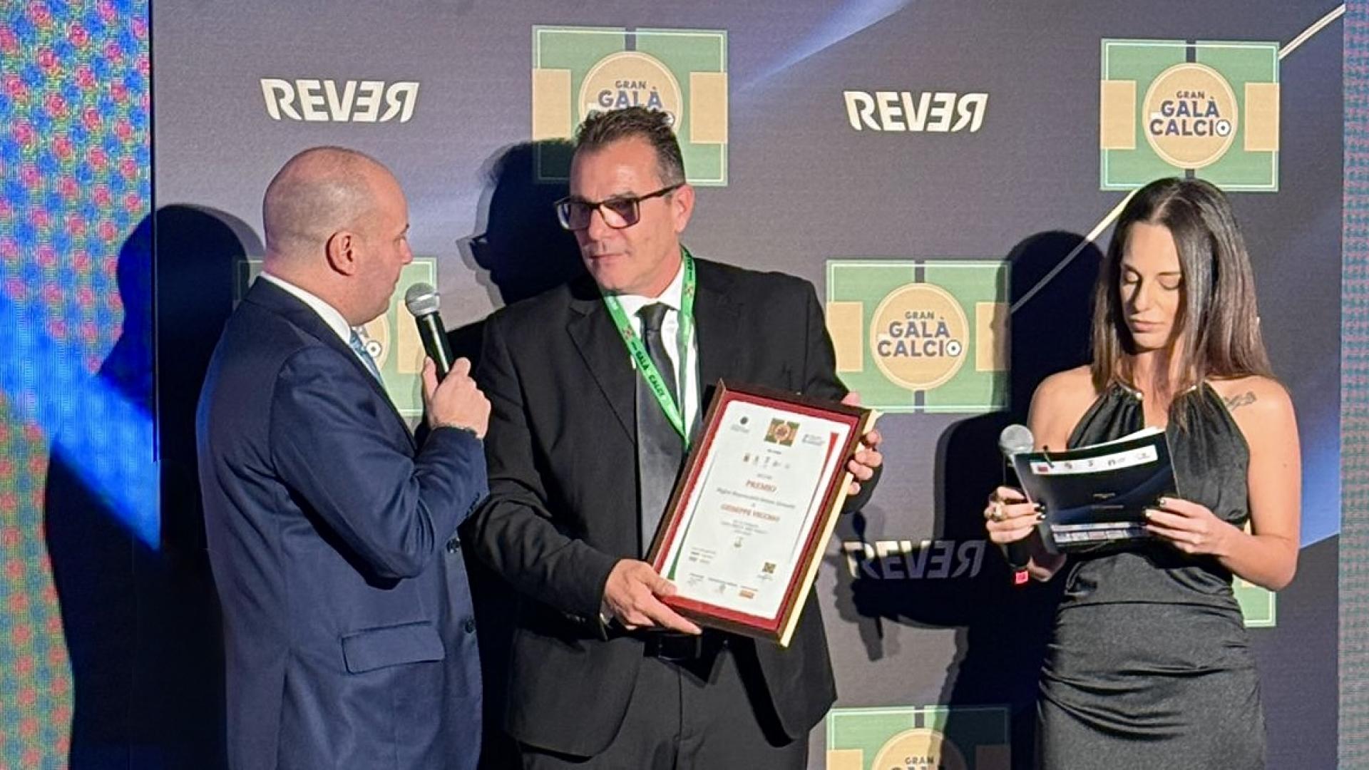 Giuseppe Vecchio è il miglior Responsabile del Settore Giovanile della Serie B