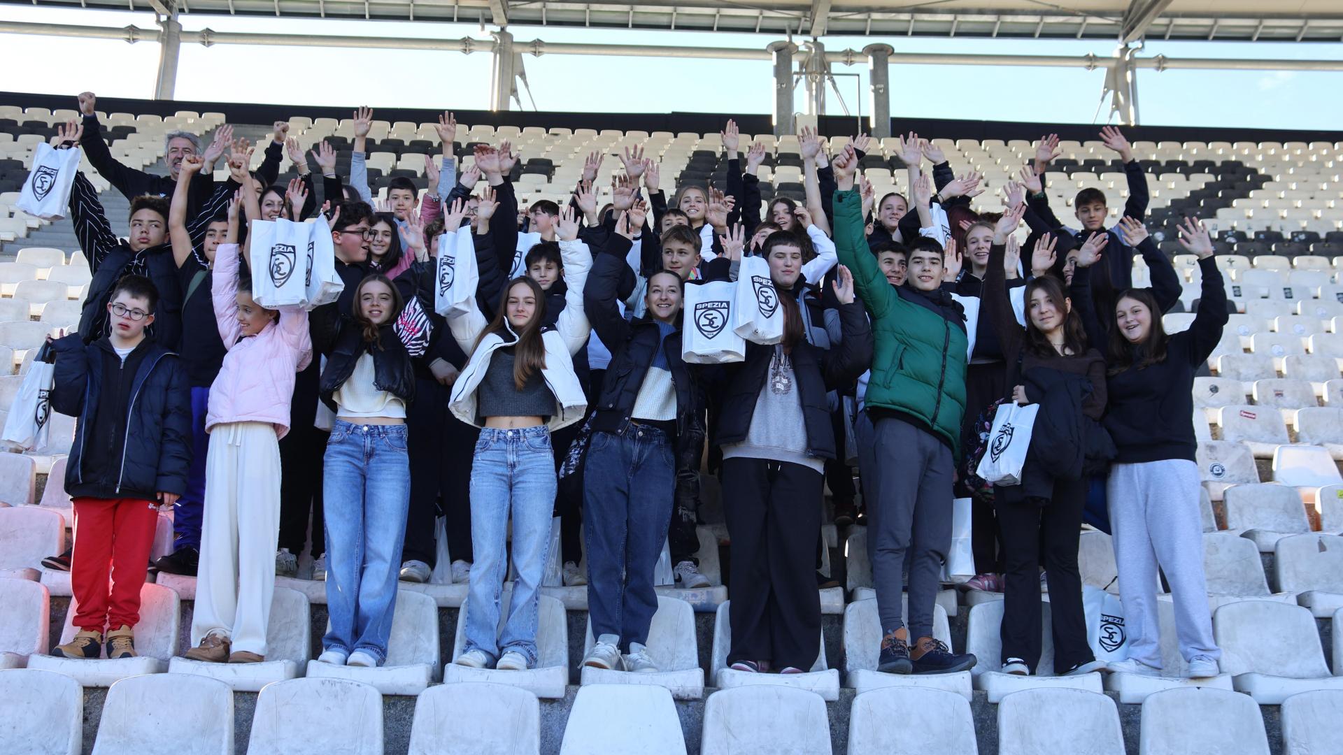 Scuole al Picco: questa mattina ospiti i ragazzi di Riccò del Golfo