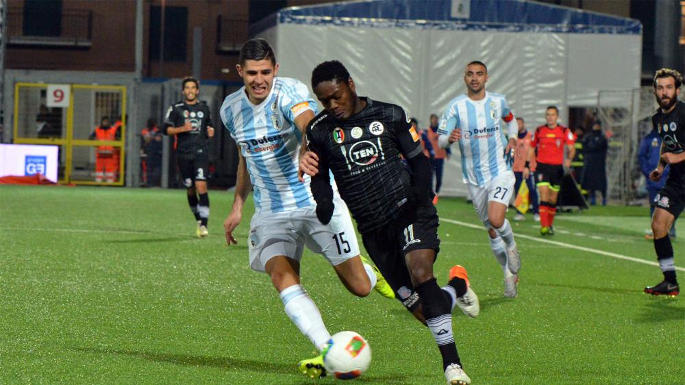 VIRTUS ENTELLA - SPEZIA 0-0: gli highlights