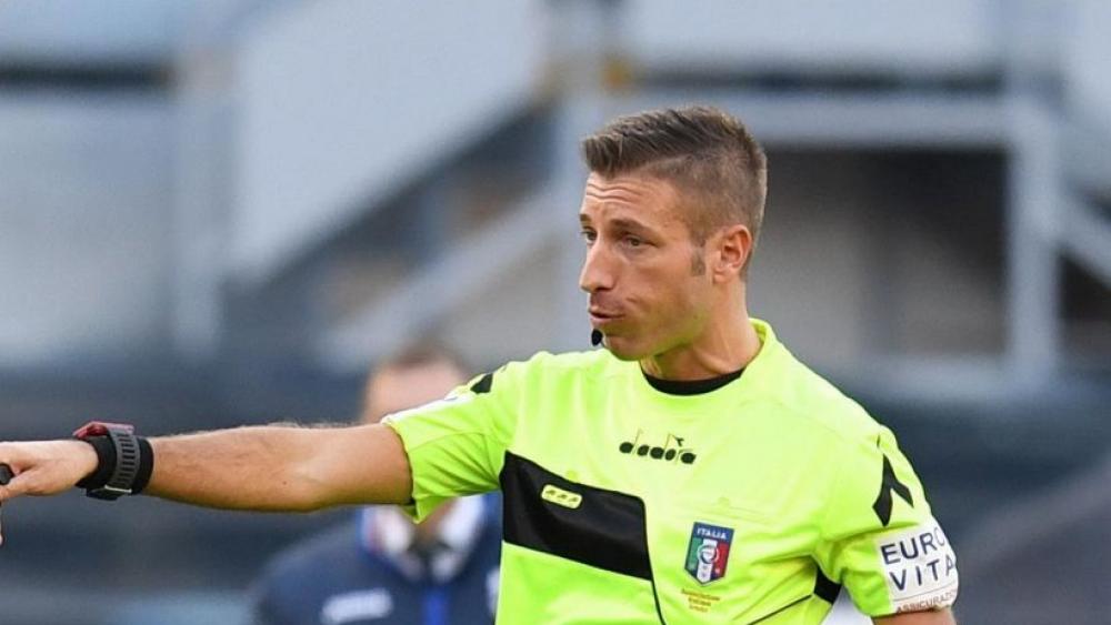 Change of referee appointments Spezia-Salernitana