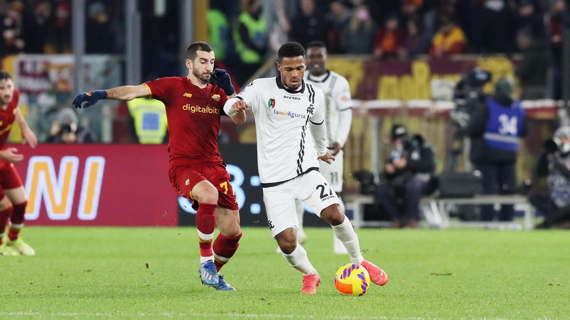 ROMA-SPEZIA 2-0: gli highlights