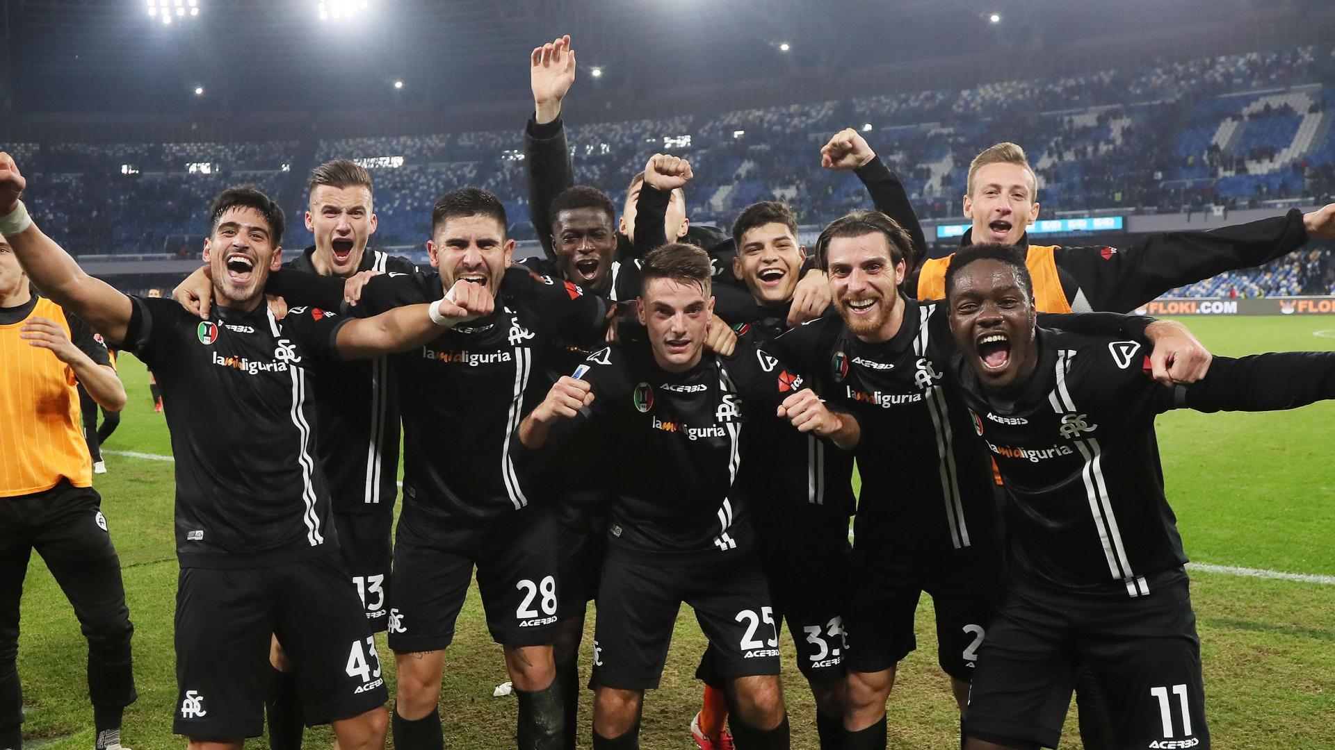 NAPOLI-SPEZIA 0-1: the highlights