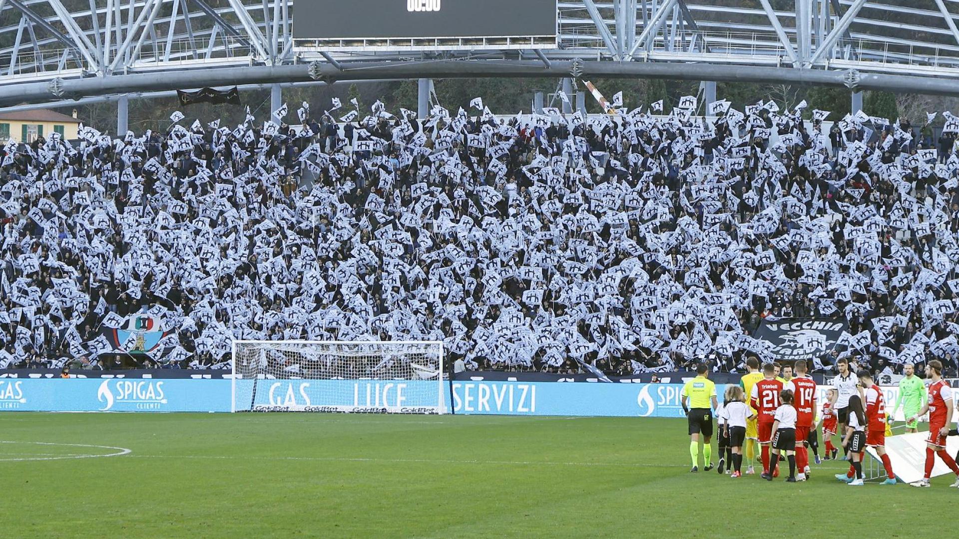 Spezia-Sassuolo: curva Ferrovia sold out!