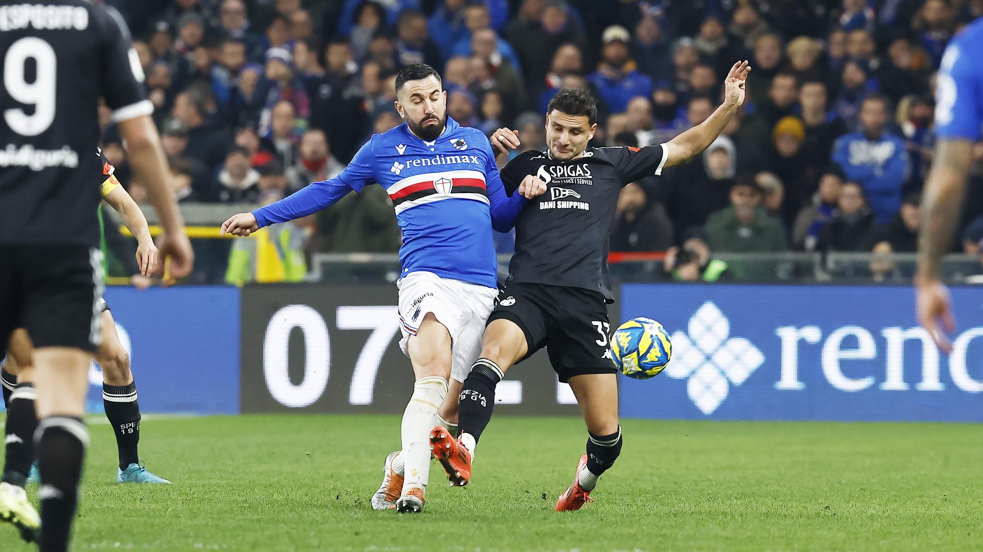 Spezia-Sampdoria: info vendita settore ospiti