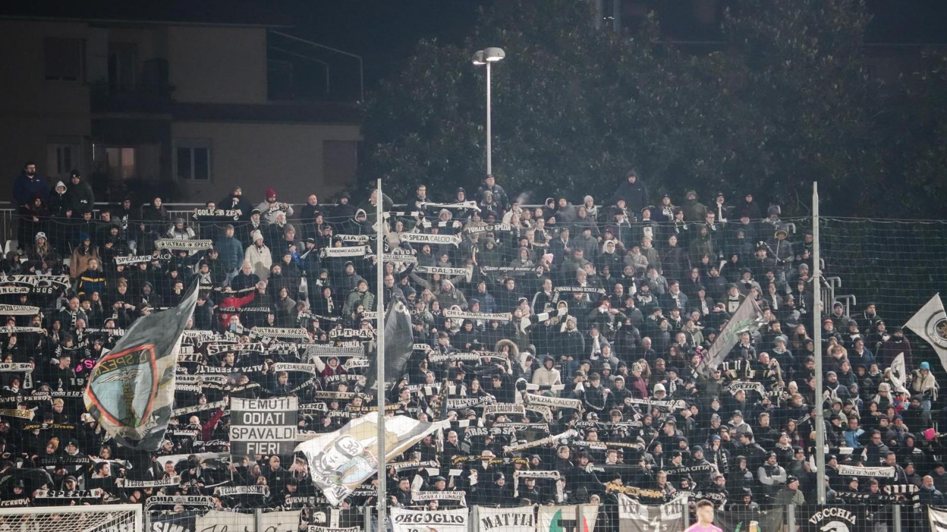 Spezia-Entella: info settore ospiti